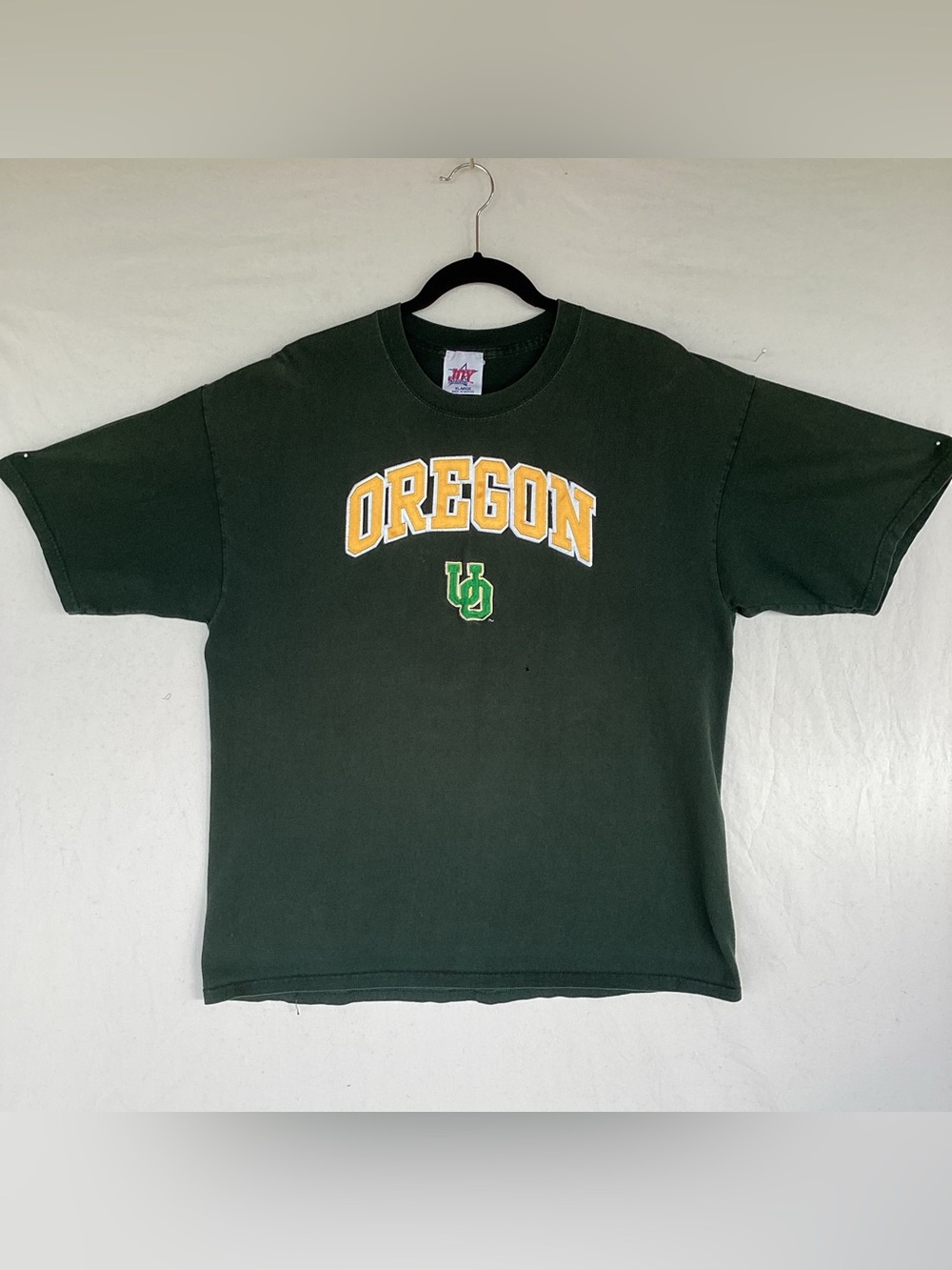 Vintage Joy Athletic University of Oregon ducks crew t shirt embroidered